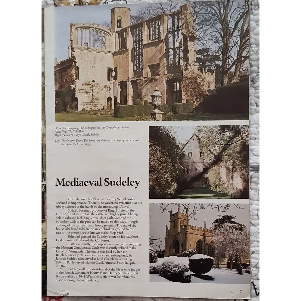 Sudeley Castle An Illustrated Guide Katherine Parr Dent-Brocklehurst, Thomas Sey